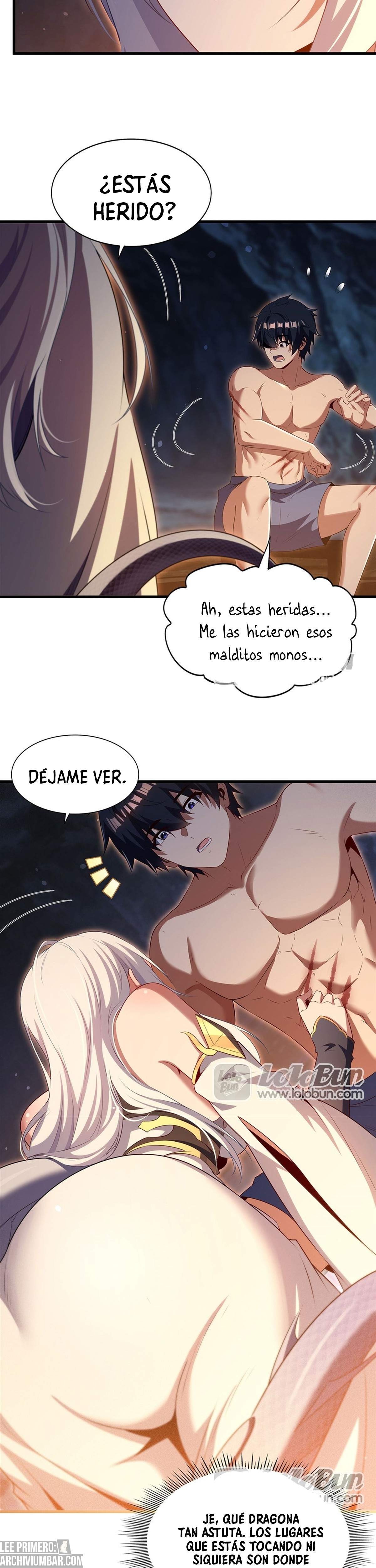 Cállate, malvado dragón, ya no quiero criar hijos contigo. — Capítulo 108.25 — 4