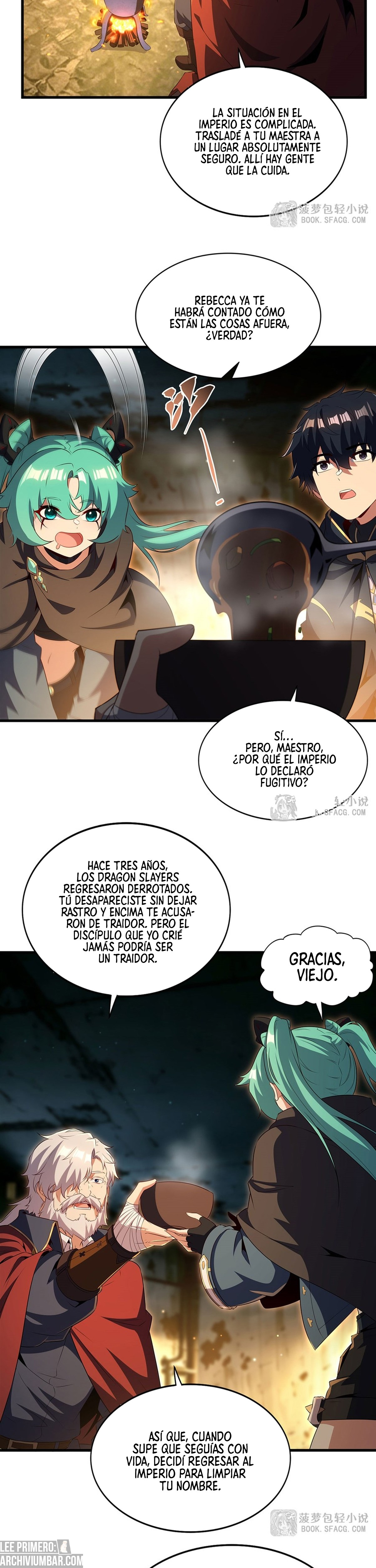 Cállate, malvado dragón, ya no quiero criar hijos contigo. — Capítulo 101 — 7