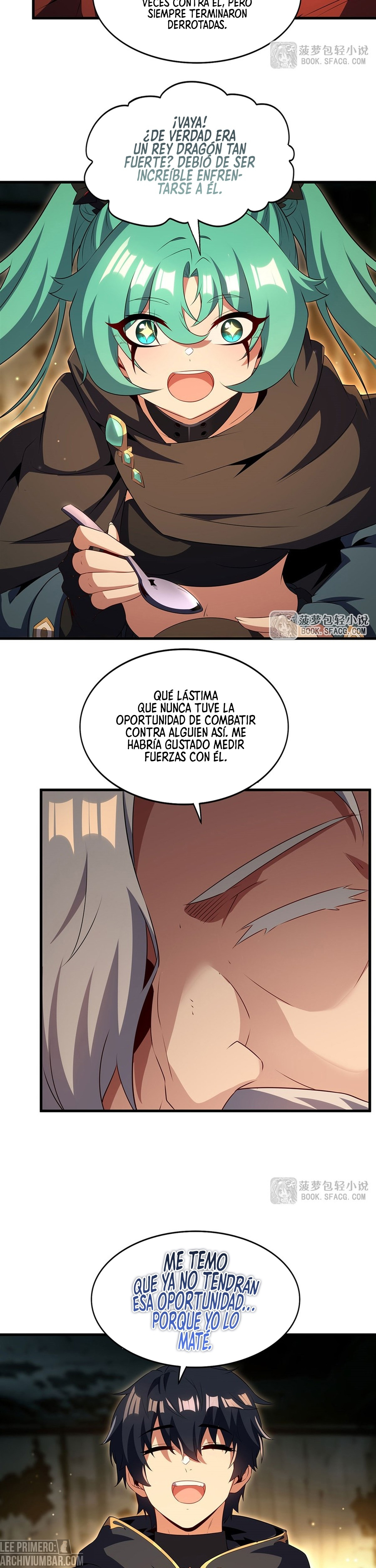 Cállate, malvado dragón, ya no quiero criar hijos contigo. — Capítulo 101 — 10