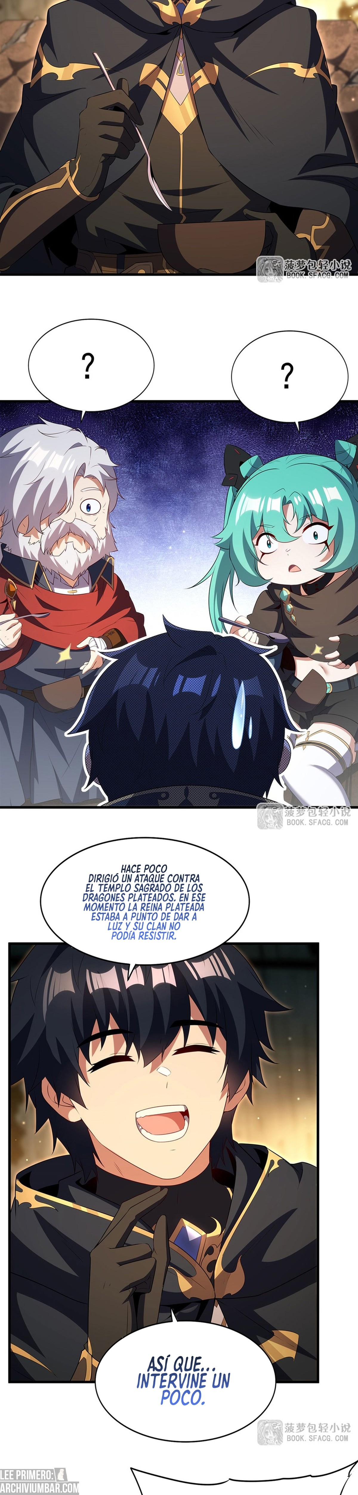 Cállate, malvado dragón, ya no quiero criar hijos contigo. — Capítulo 101 — 11