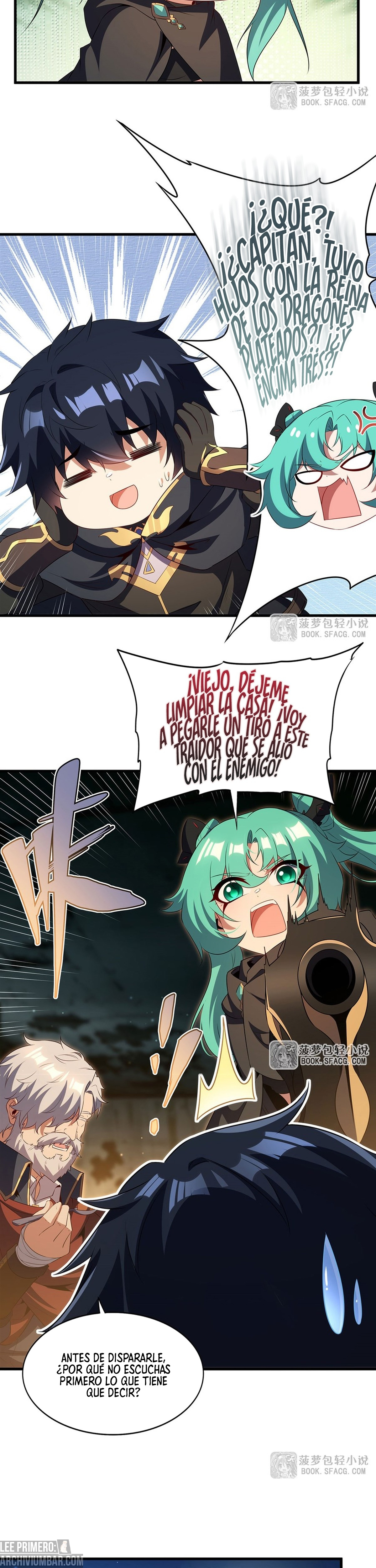 Cállate, malvado dragón, ya no quiero criar hijos contigo. — Capítulo 101 — 13
