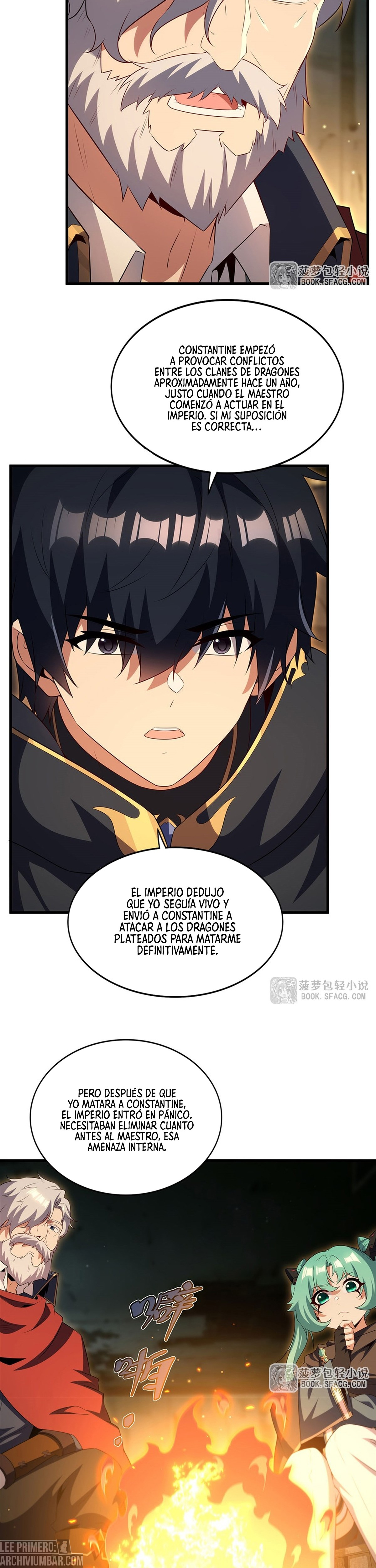Cállate, malvado dragón, ya no quiero criar hijos contigo. — Capítulo 101 — 17
