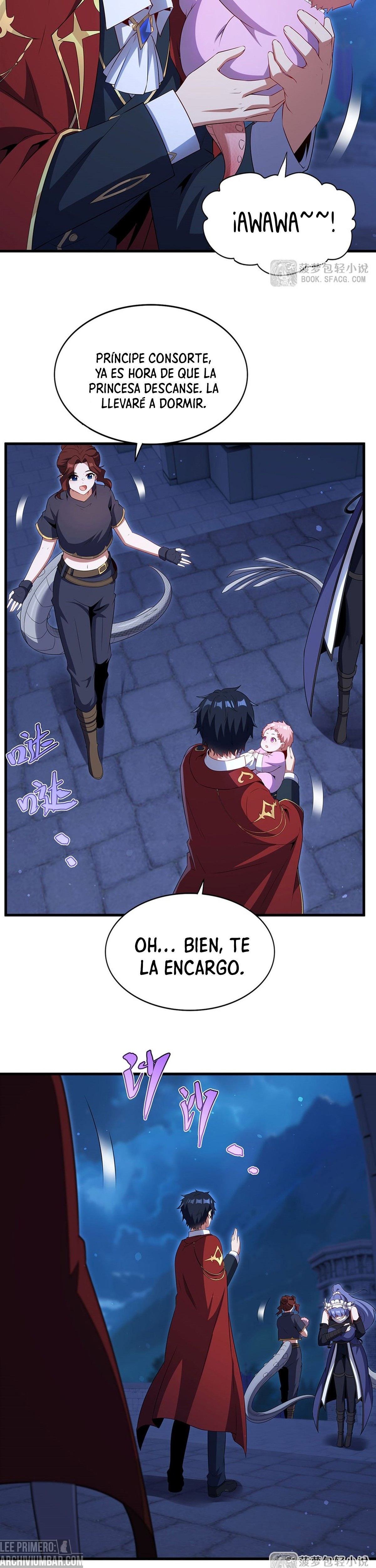 Cállate, malvado dragón, ya no quiero criar hijos contigo. — Capítulo 95 — 9
