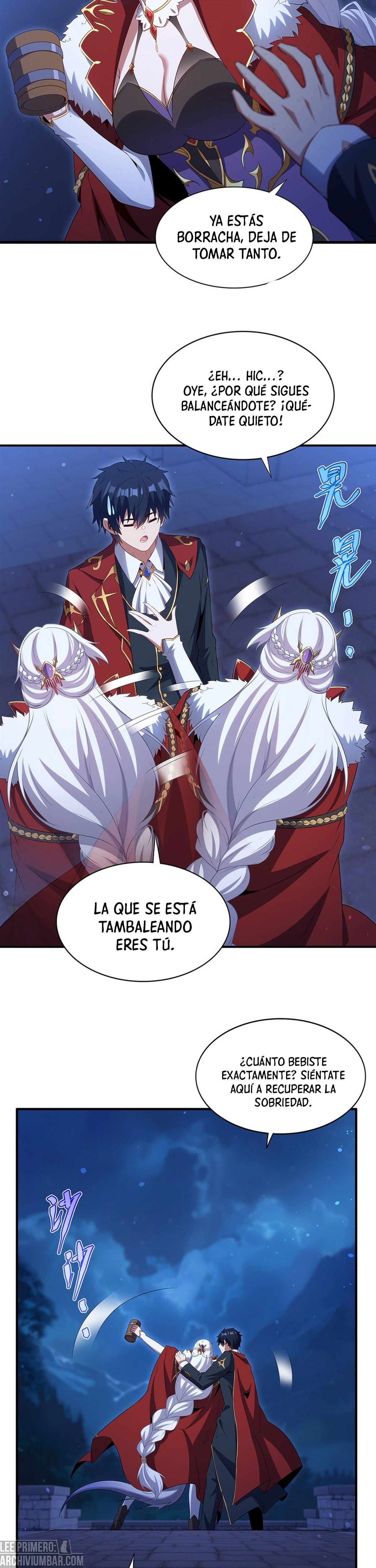 Cállate, malvado dragón, ya no quiero criar hijos contigo. — Capítulo 95 — 11