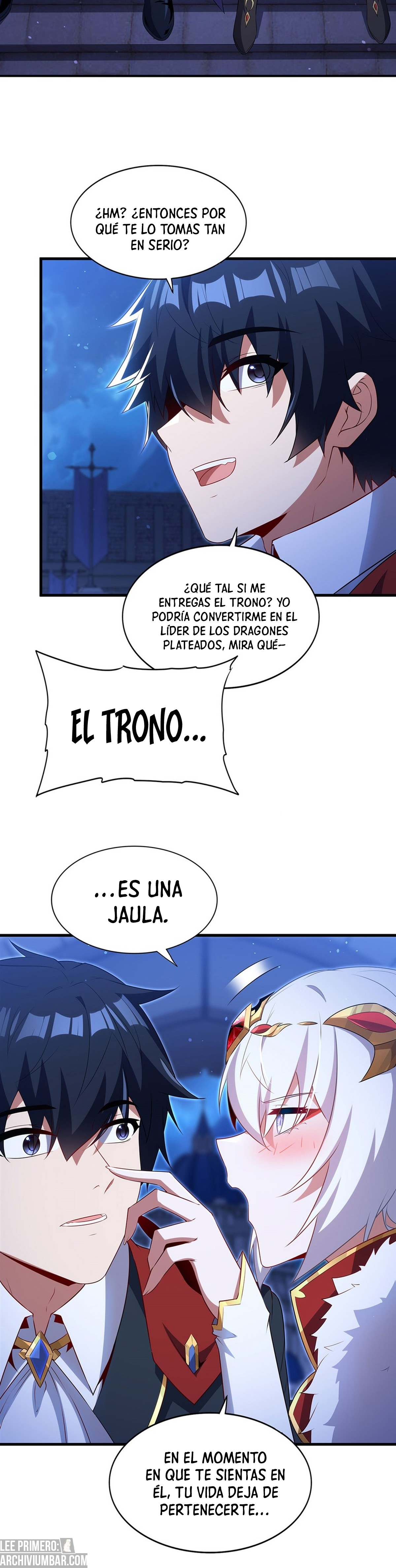 Cállate, malvado dragón, ya no quiero criar hijos contigo. — Capítulo 95 — 13