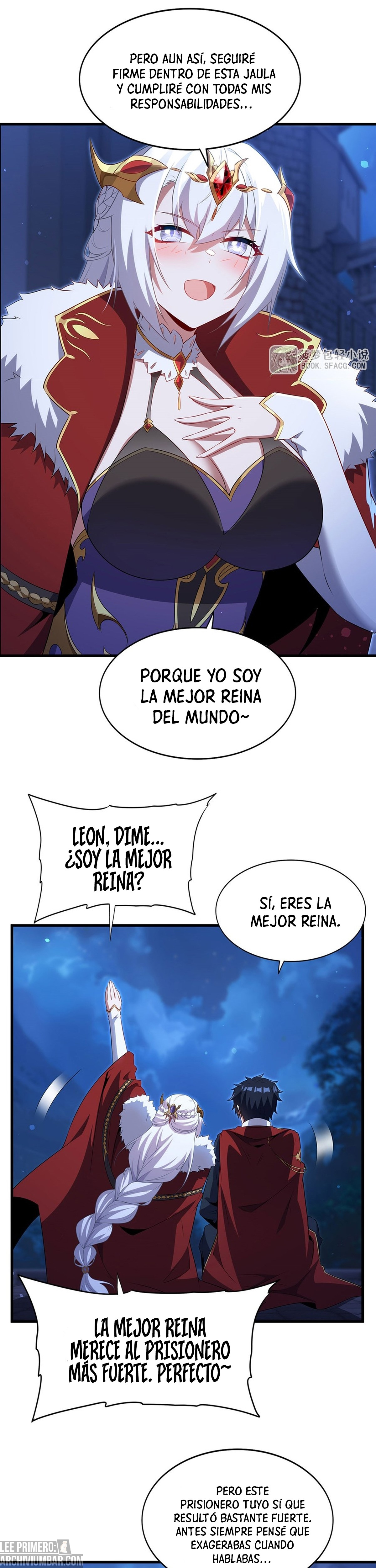 Cállate, malvado dragón, ya no quiero criar hijos contigo. — Capítulo 95 — 14