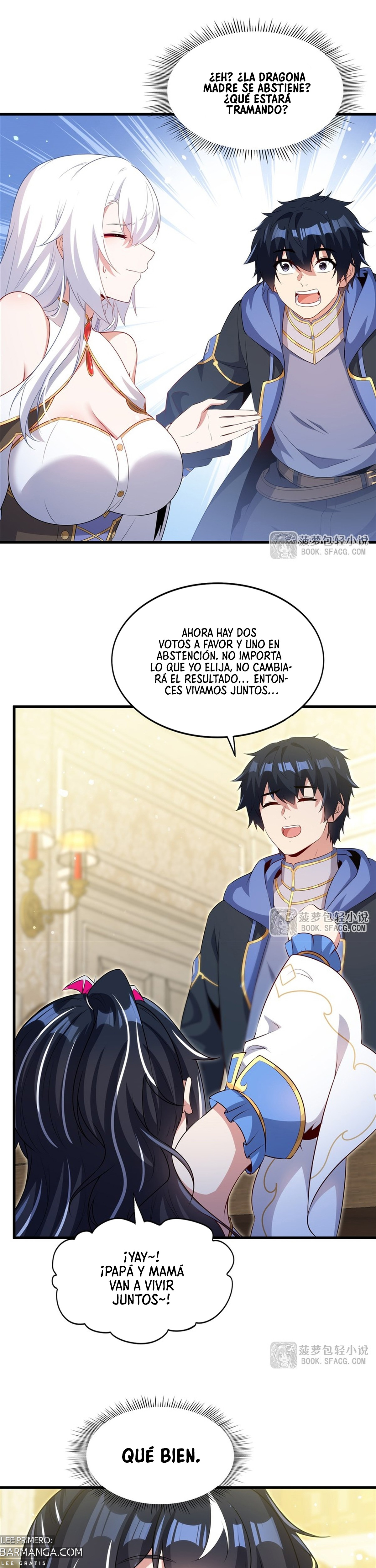 Cállate, malvado dragón, ya no quiero criar hijos contigo. — Capítulo 79 — 15