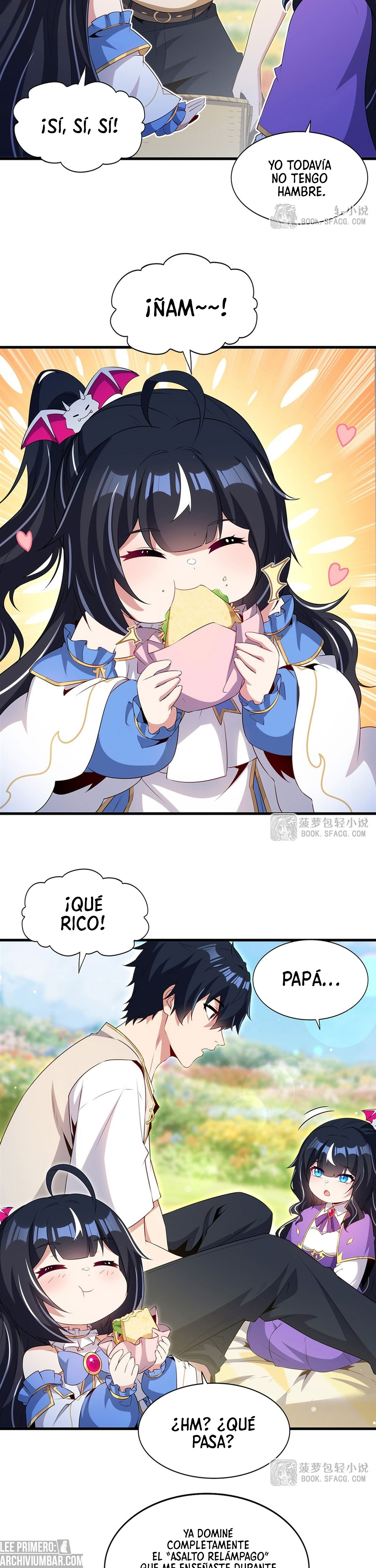 Cállate, malvado dragón, ya no quiero criar hijos contigo. — Capítulo 93 — 6