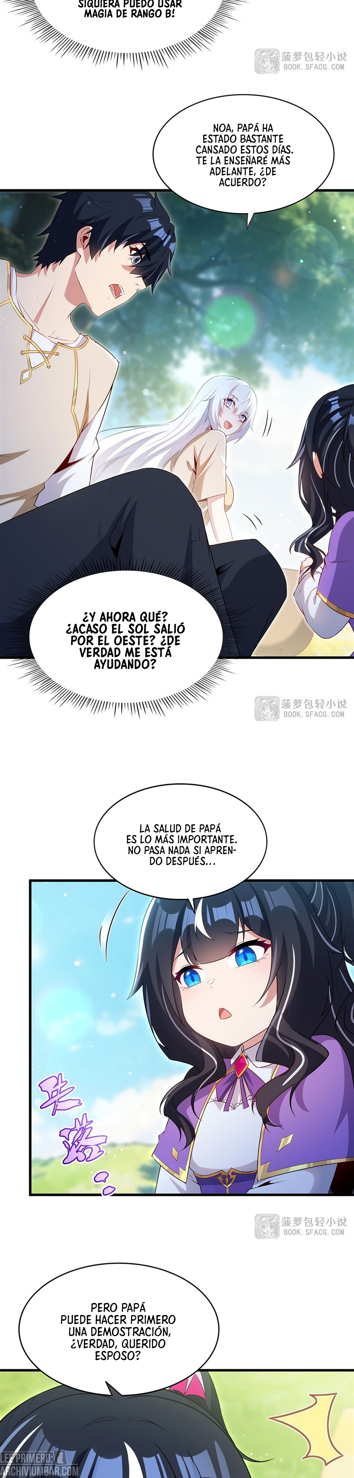 Cállate, malvado dragón, ya no quiero criar hijos contigo. — Capítulo 93 — 9
