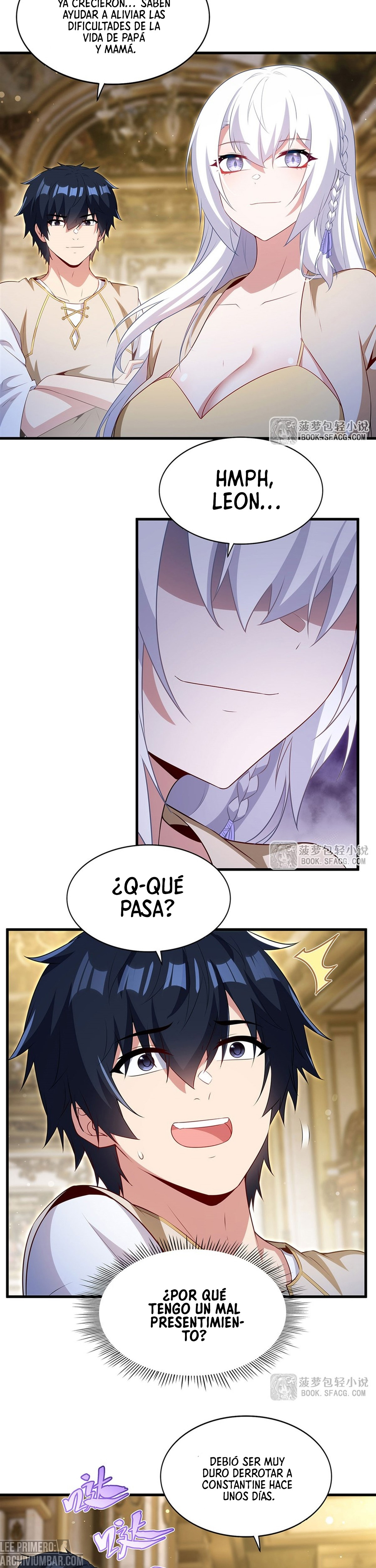 Cállate, malvado dragón, ya no quiero criar hijos contigo. — Capítulo 93 — 17