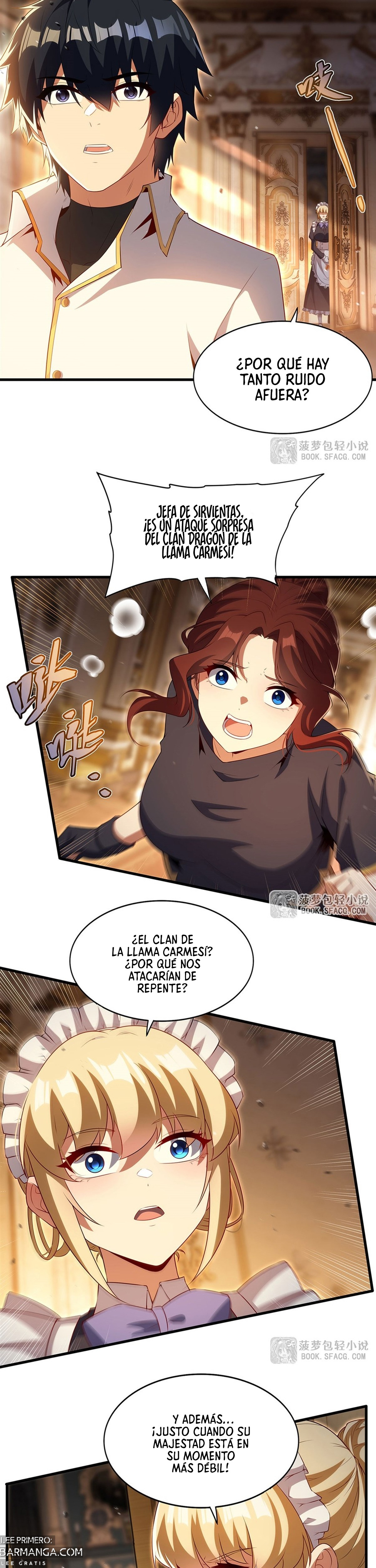 Cállate, malvado dragón, ya no quiero criar hijos contigo. — Capítulo 87 — 11