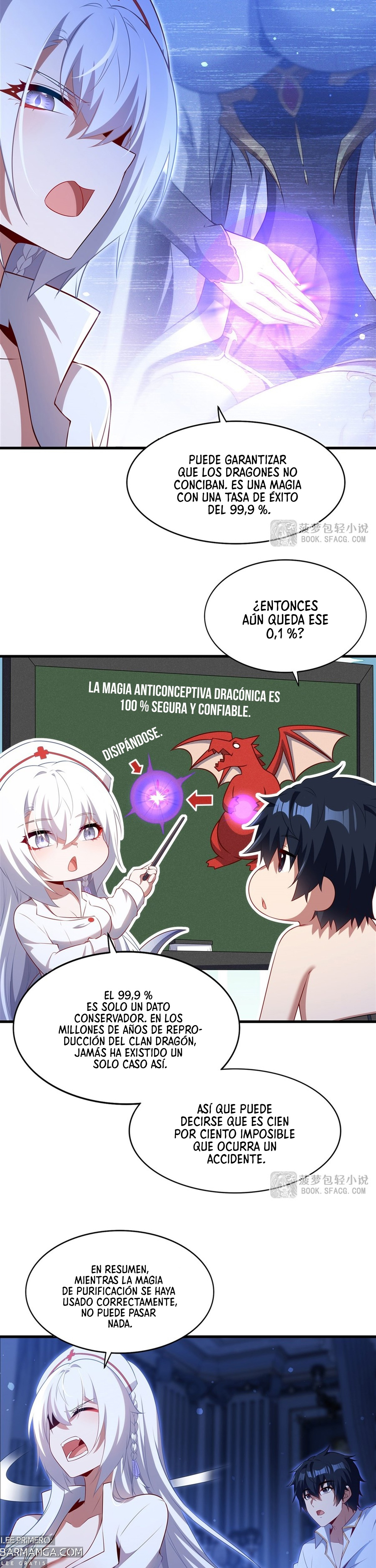 Cállate, malvado dragón, ya no quiero criar hijos contigo. — Capítulo 75 — 10