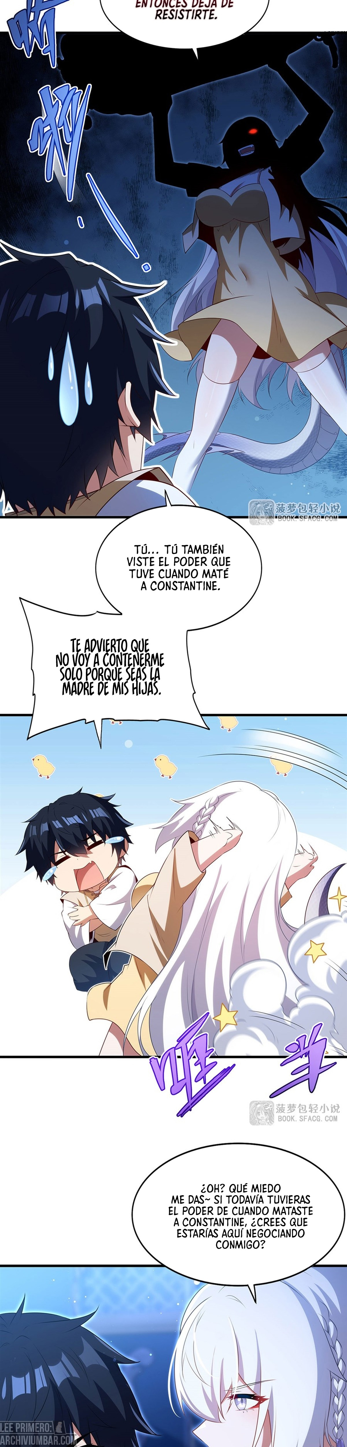 Cállate, malvado dragón, ya no quiero criar hijos contigo. — Capítulo 94 — 5
