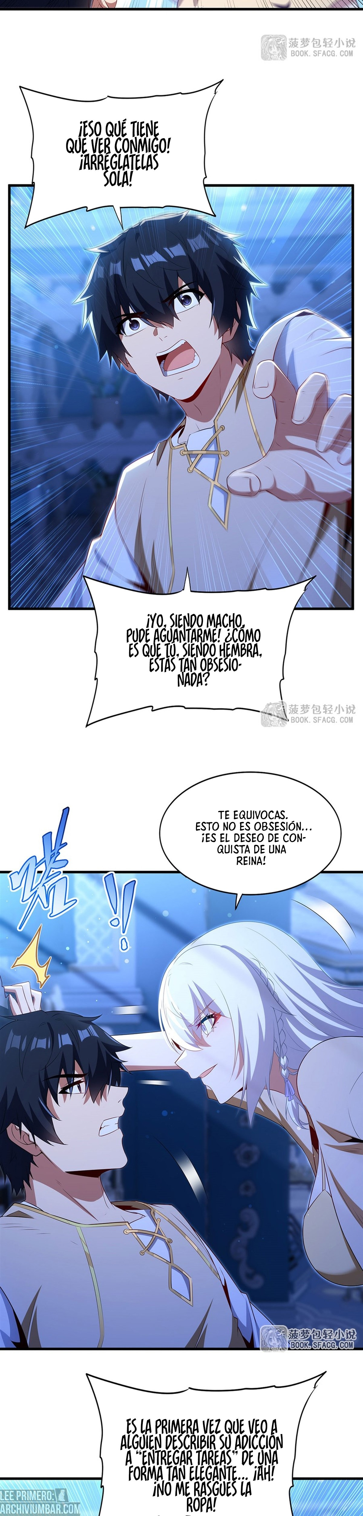 Cállate, malvado dragón, ya no quiero criar hijos contigo. — Capítulo 94 — 7