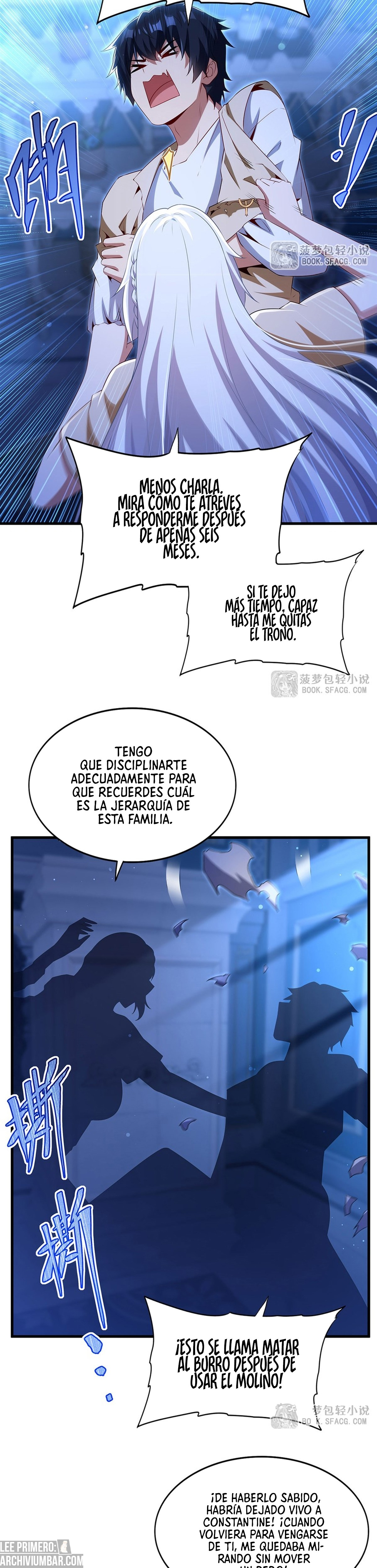Cállate, malvado dragón, ya no quiero criar hijos contigo. — Capítulo 94 — 8