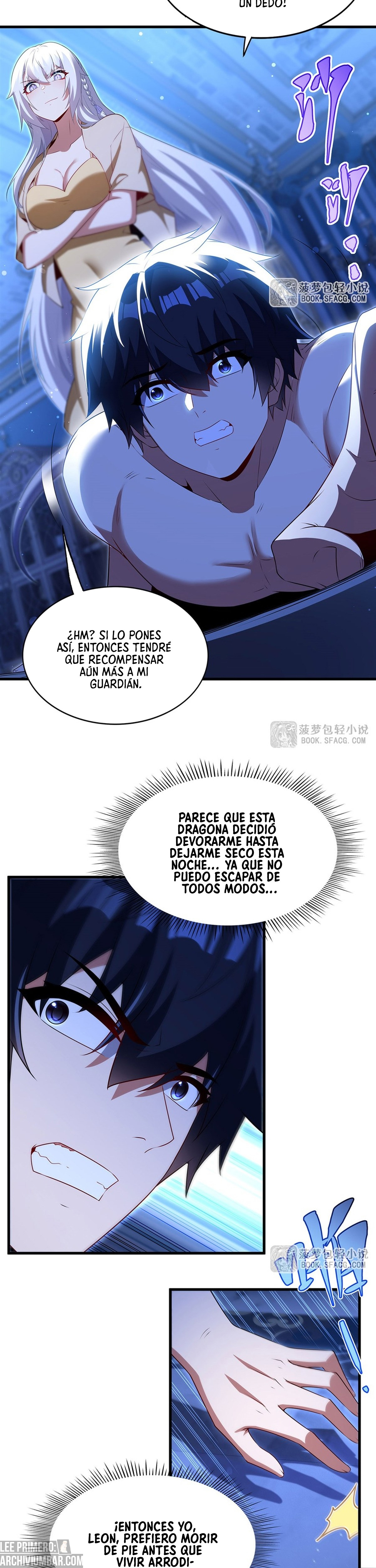 Cállate, malvado dragón, ya no quiero criar hijos contigo. — Capítulo 94 — 9