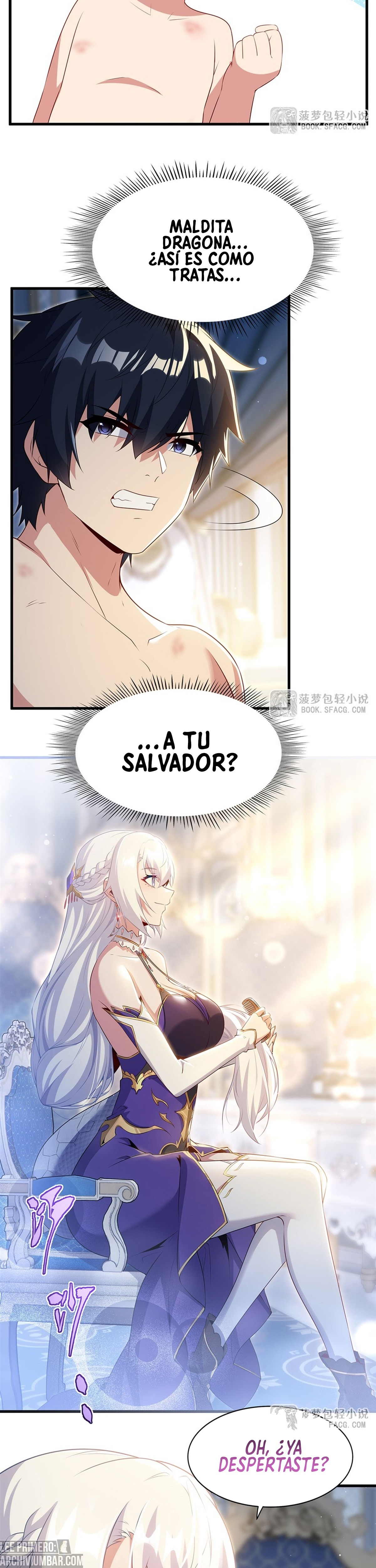 Cállate, malvado dragón, ya no quiero criar hijos contigo. — Capítulo 94 — 15