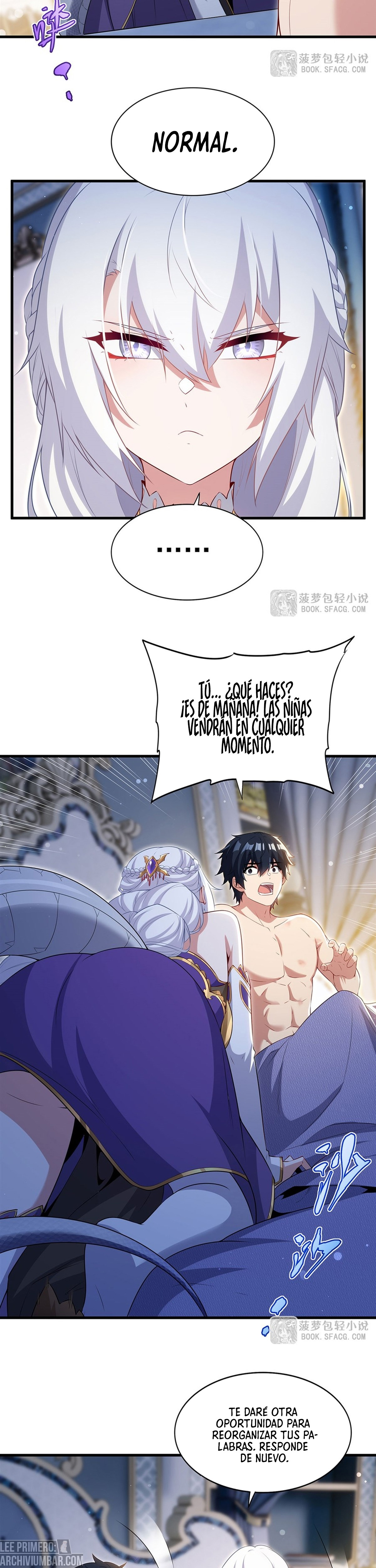 Cállate, malvado dragón, ya no quiero criar hijos contigo. — Capítulo 94 — 17