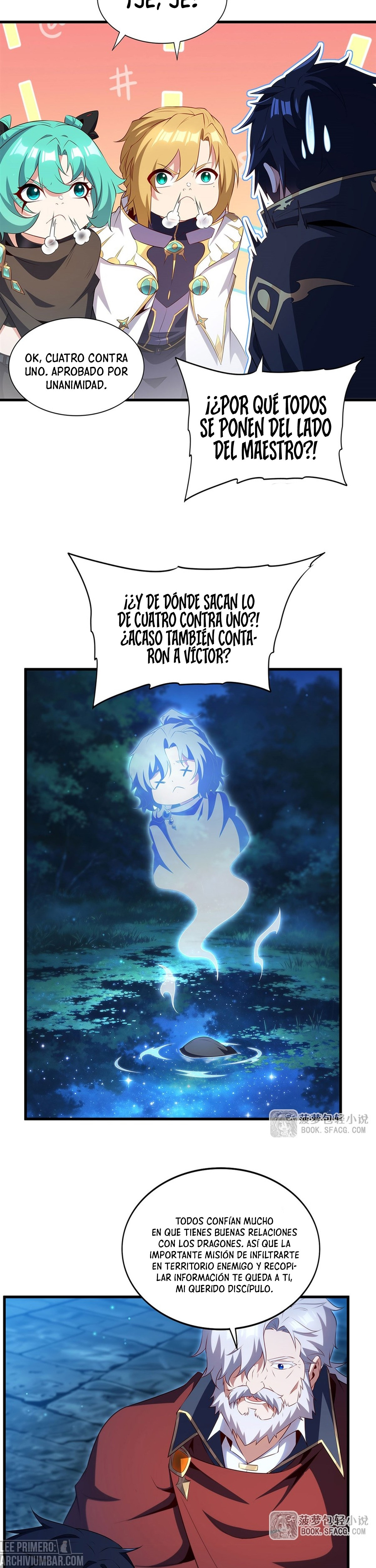 Cállate, malvado dragón, ya no quiero criar hijos contigo. — Capítulo 106 — 4