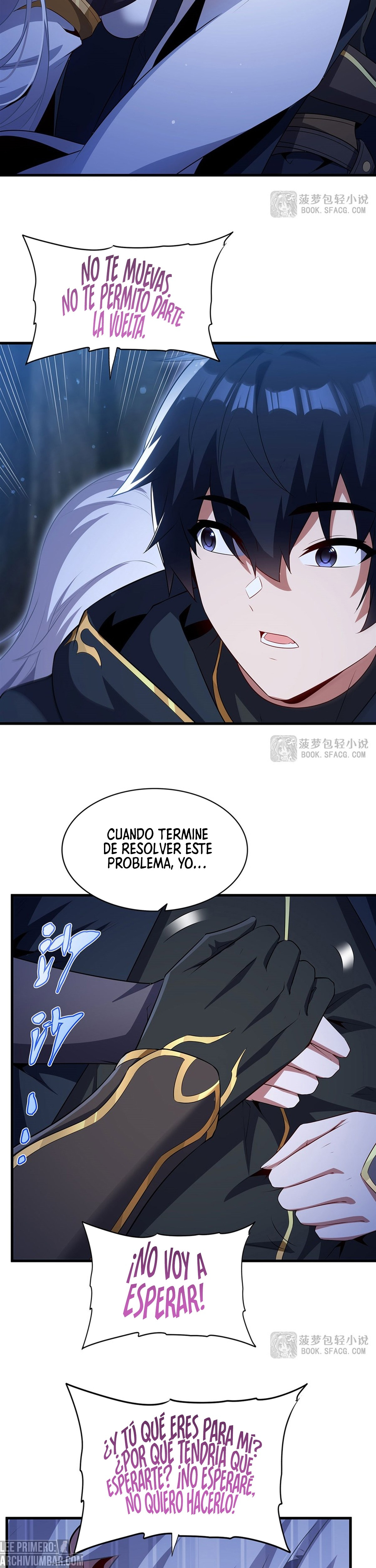 Cállate, malvado dragón, ya no quiero criar hijos contigo. — Capítulo 98 — 4