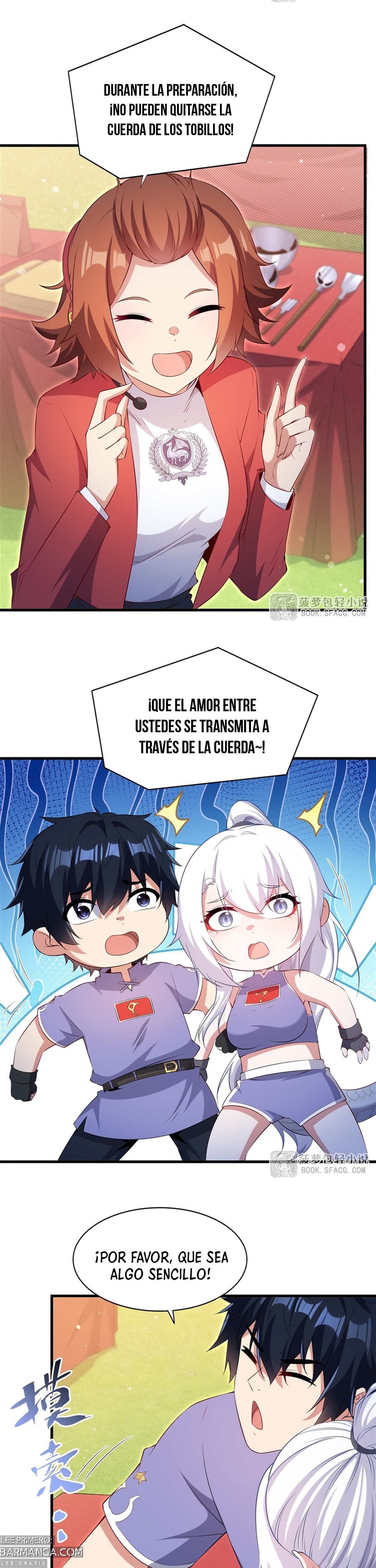 Cállate, malvado dragón, ya no quiero criar hijos contigo. — Capítulo 50 — 11