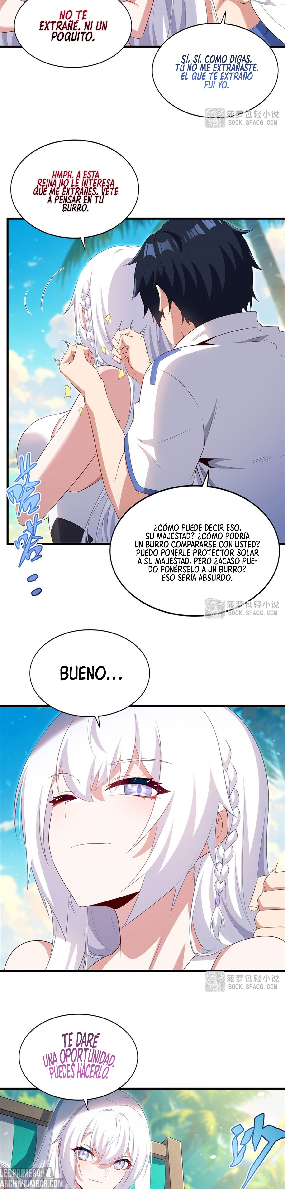 Cállate, malvado dragón, ya no quiero criar hijos contigo. — Capítulo 114 — 8