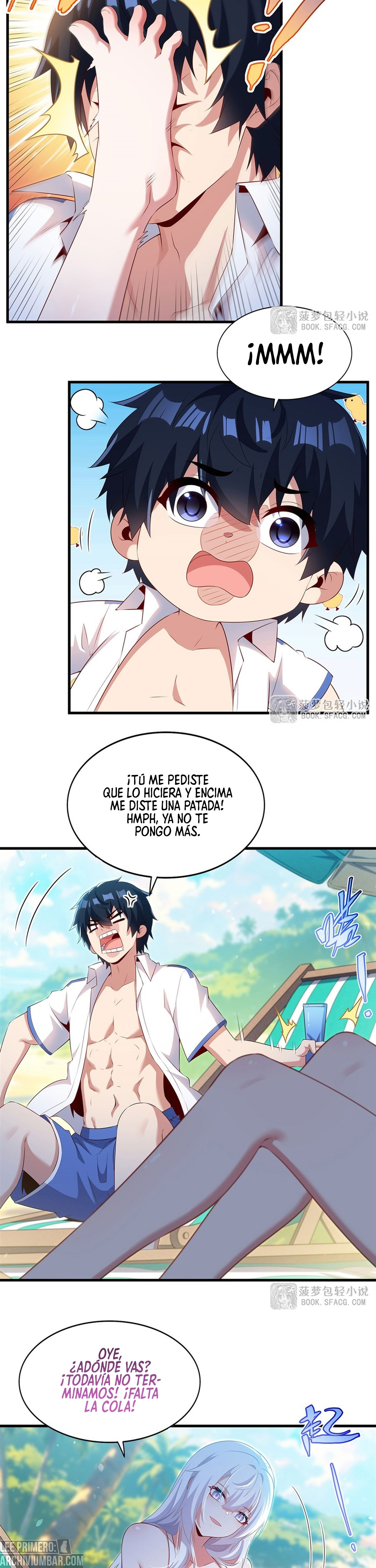 Cállate, malvado dragón, ya no quiero criar hijos contigo. — Capítulo 114 — 13