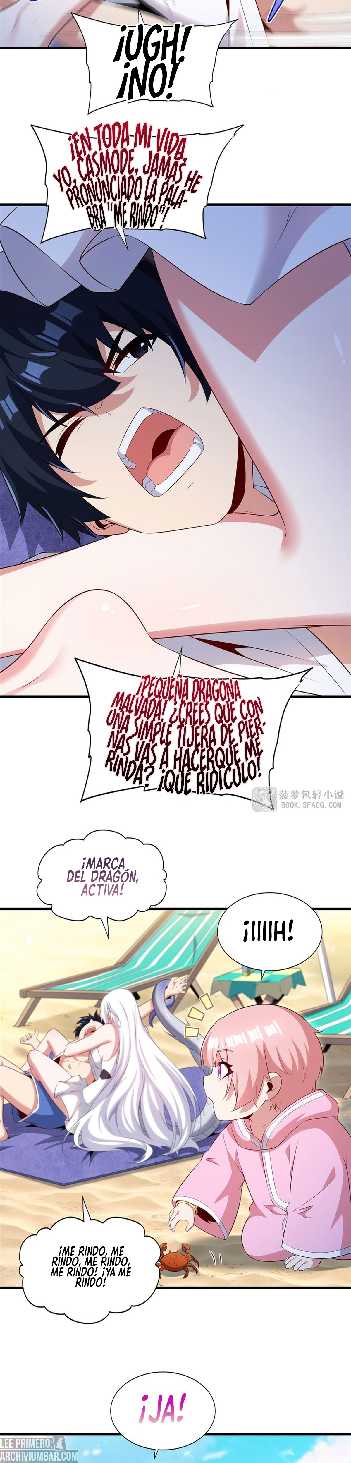 Cállate, malvado dragón, ya no quiero criar hijos contigo. — Capítulo 114 — 19