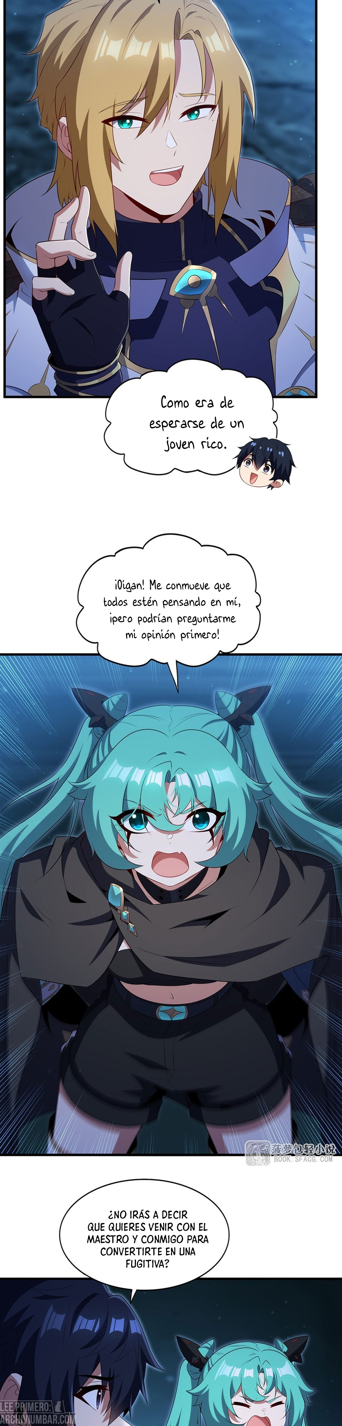 Cállate, malvado dragón, ya no quiero criar hijos contigo. — Capítulo 105 — 12