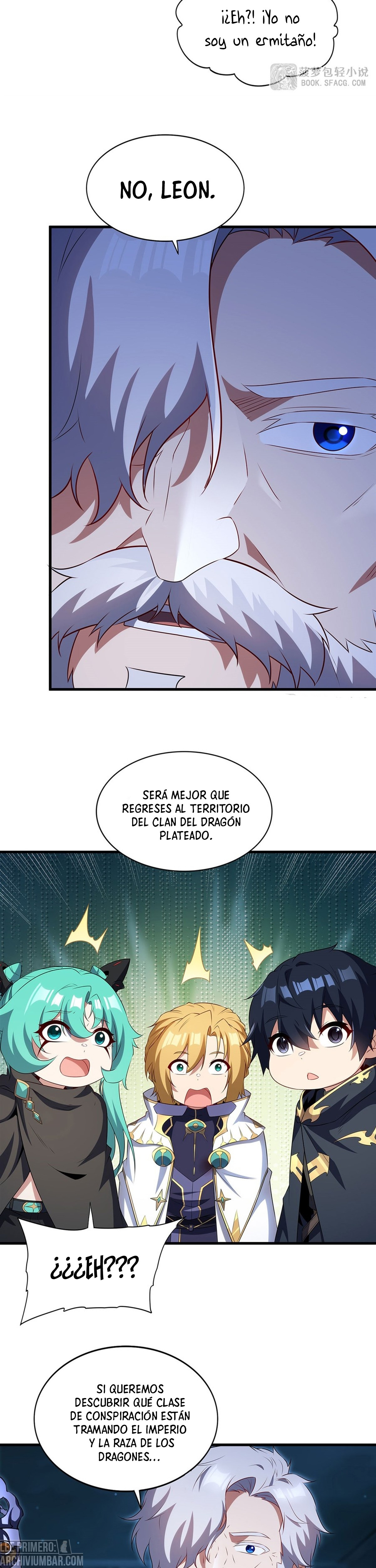 Cállate, malvado dragón, ya no quiero criar hijos contigo. — Capítulo 105 — 17