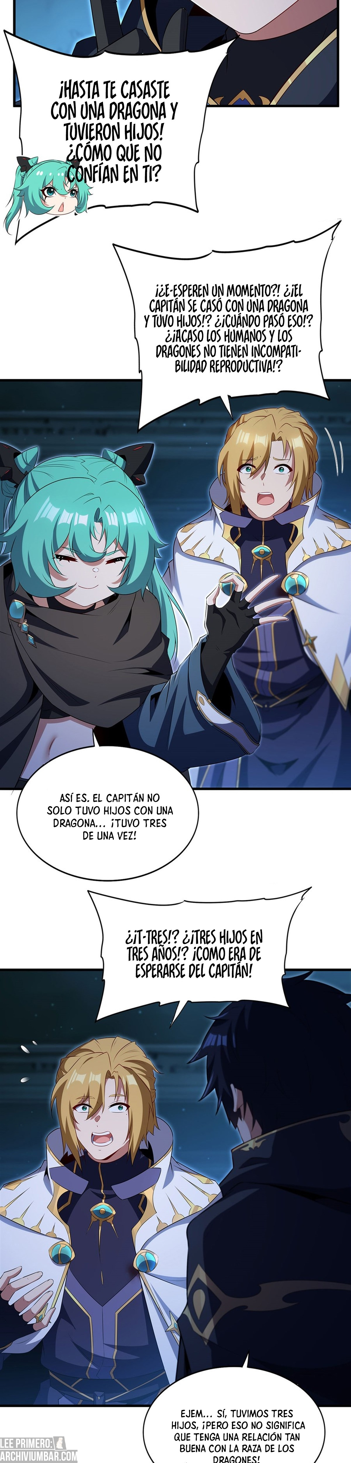 Cállate, malvado dragón, ya no quiero criar hijos contigo. — Capítulo 105 — 19