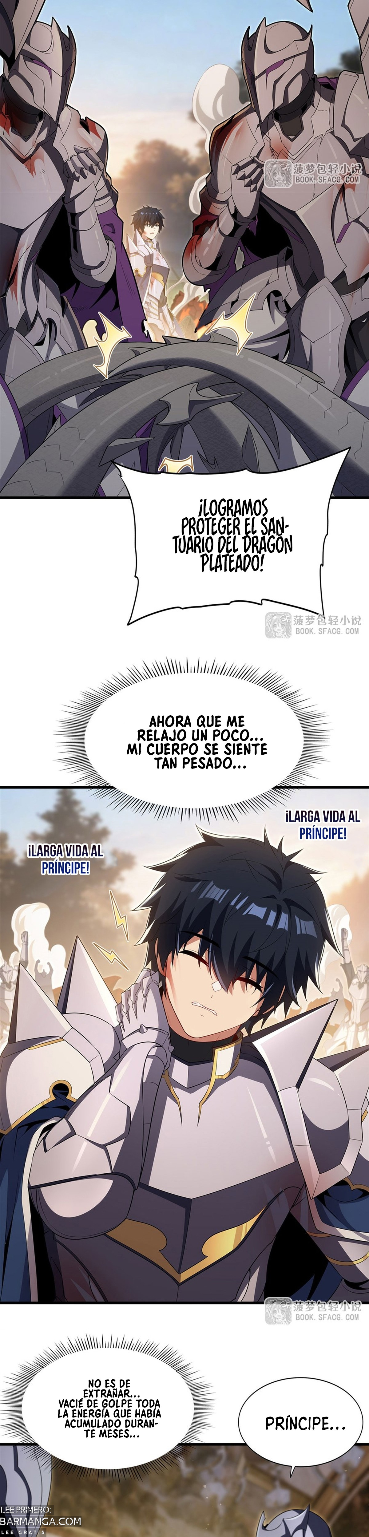 Cállate, malvado dragón, ya no quiero criar hijos contigo. — Capítulo 90 — 18