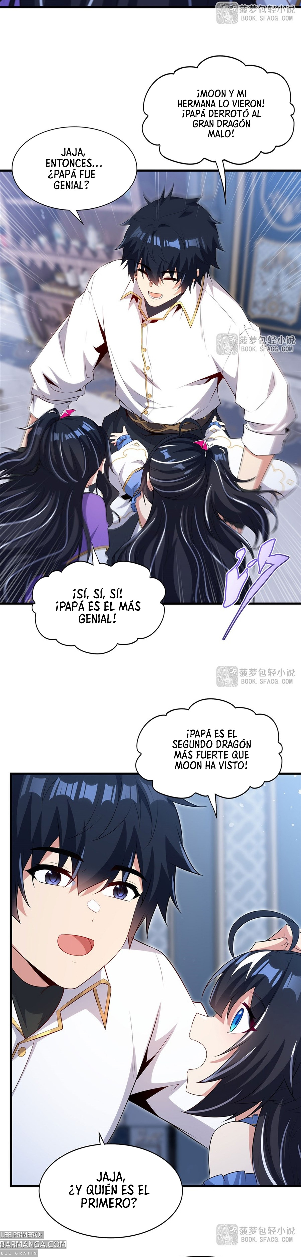 Cállate, malvado dragón, ya no quiero criar hijos contigo. — Capítulo 90 — 21