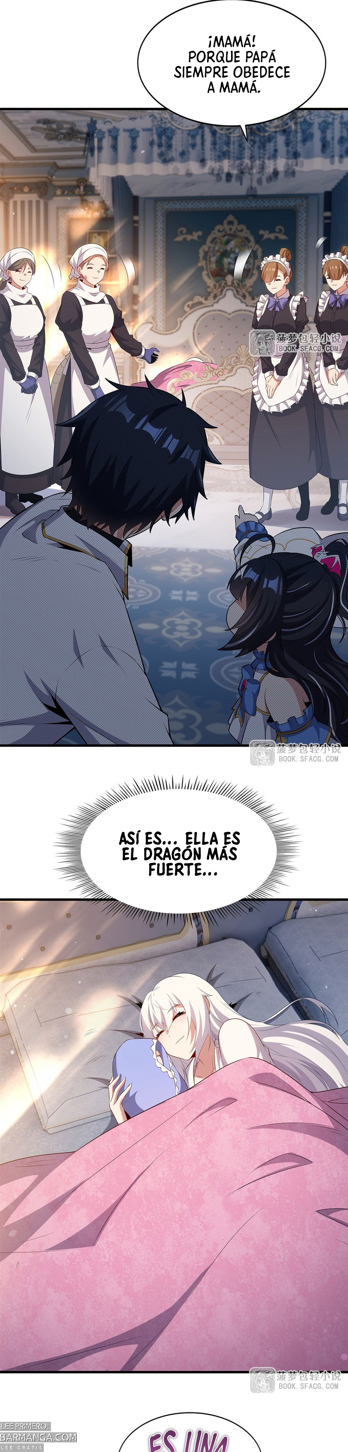 Cállate, malvado dragón, ya no quiero criar hijos contigo. — Capítulo 90 — 22