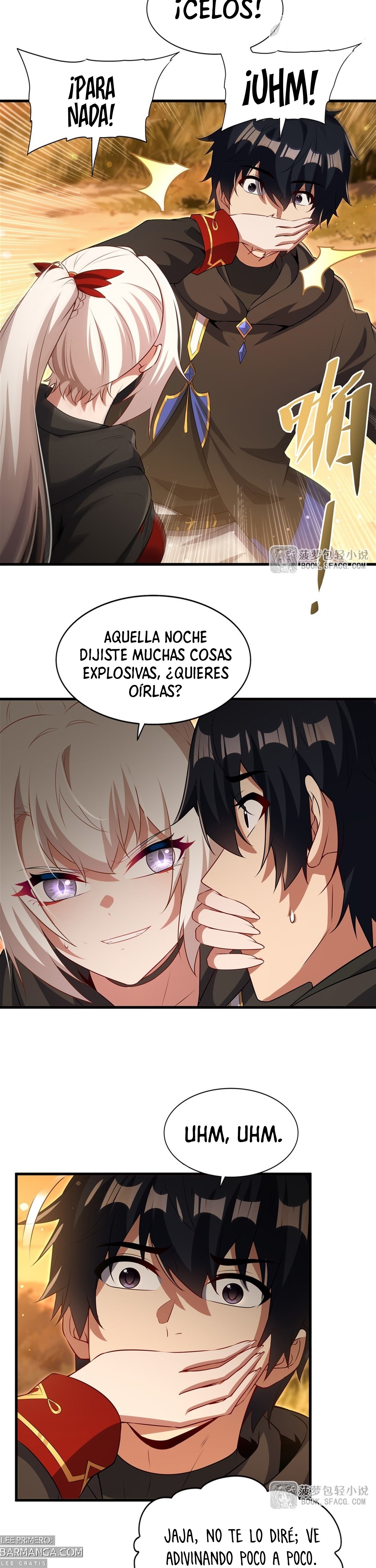 Cállate, malvado dragón, ya no quiero criar hijos contigo. — Capítulo 62 — 13