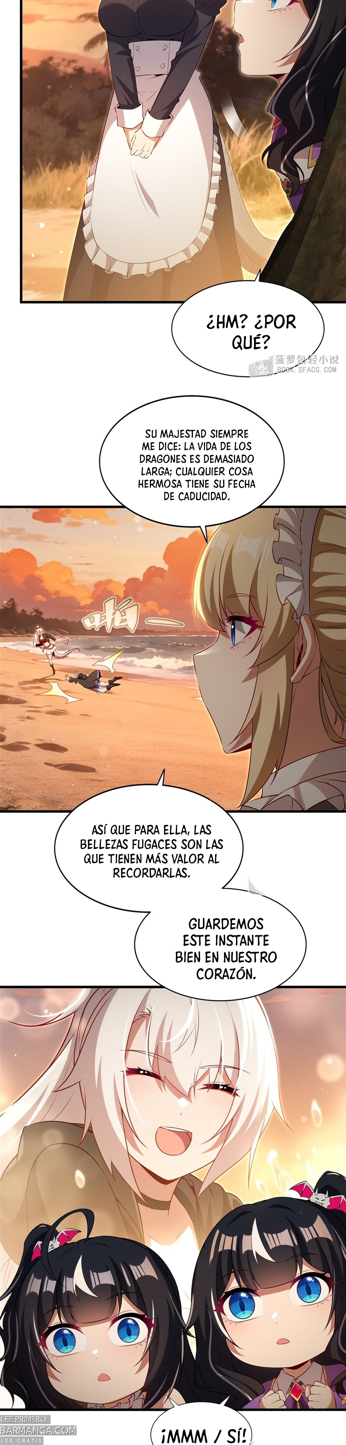 Cállate, malvado dragón, ya no quiero criar hijos contigo. — Capítulo 62 — 15