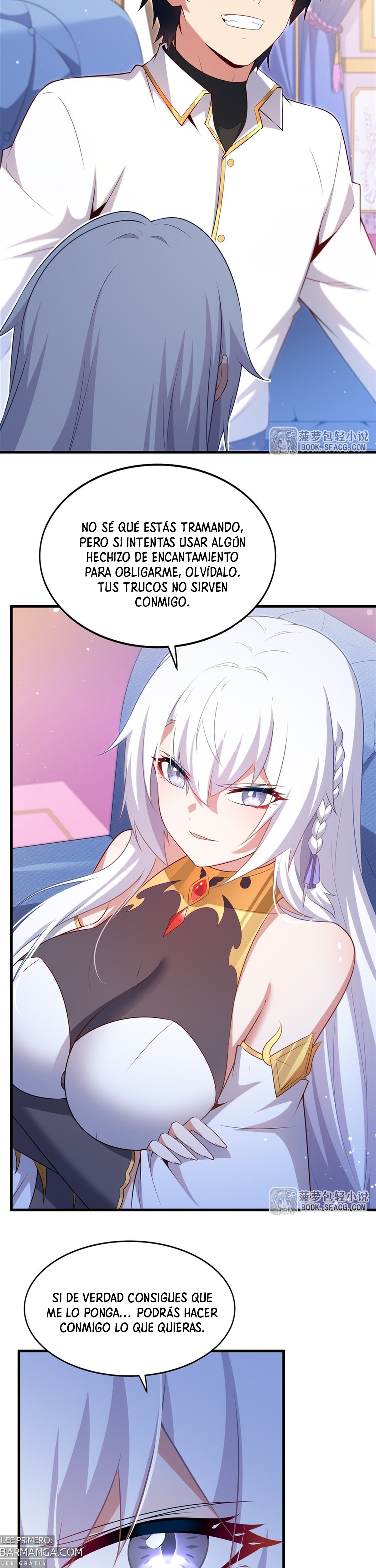 Cállate, malvado dragón, ya no quiero criar hijos contigo. — Capítulo 63 — 13