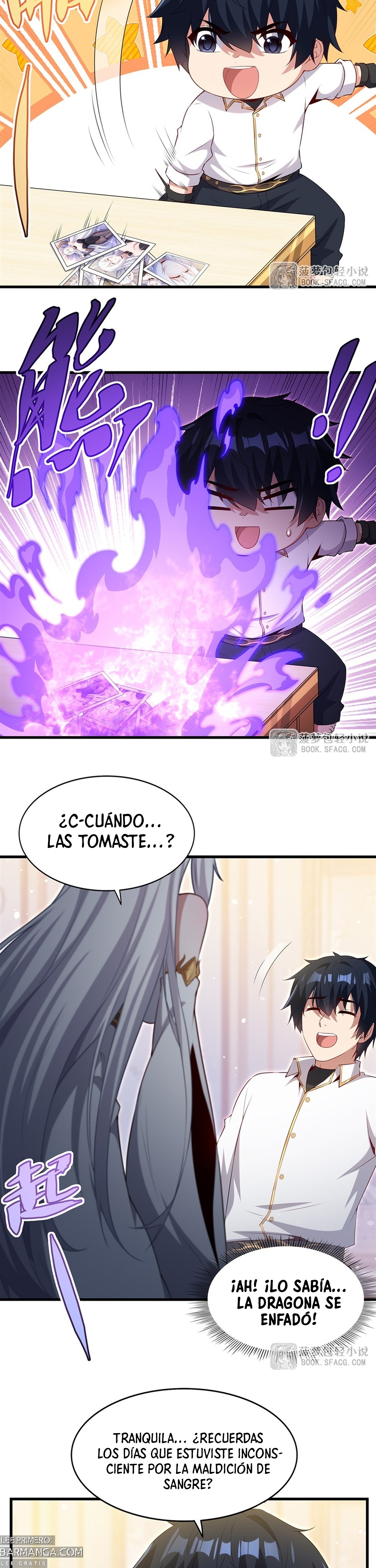 Cállate, malvado dragón, ya no quiero criar hijos contigo. — Capítulo 63 — 17