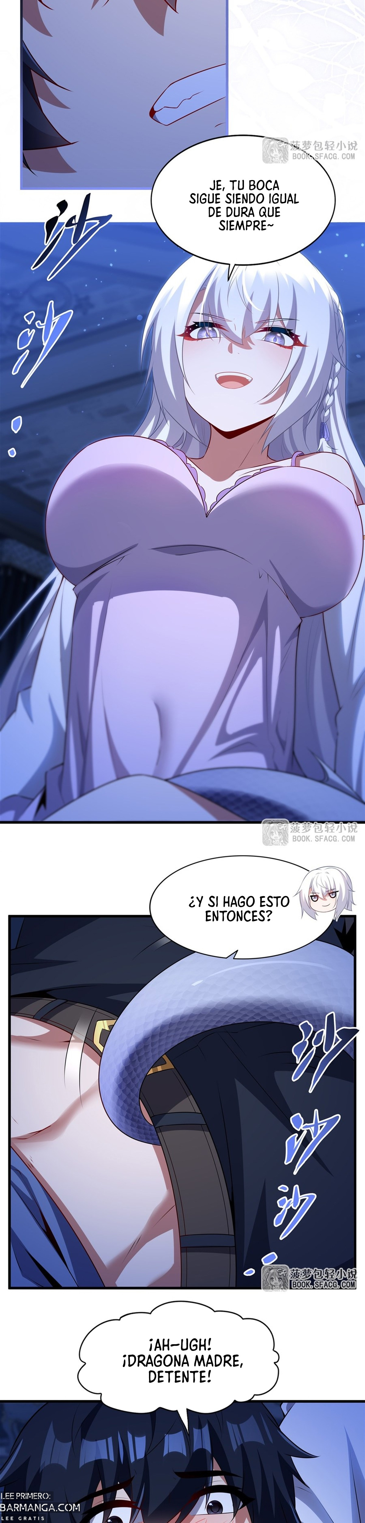 Cállate, malvado dragón, ya no quiero criar hijos contigo. — Capítulo 78 — 10