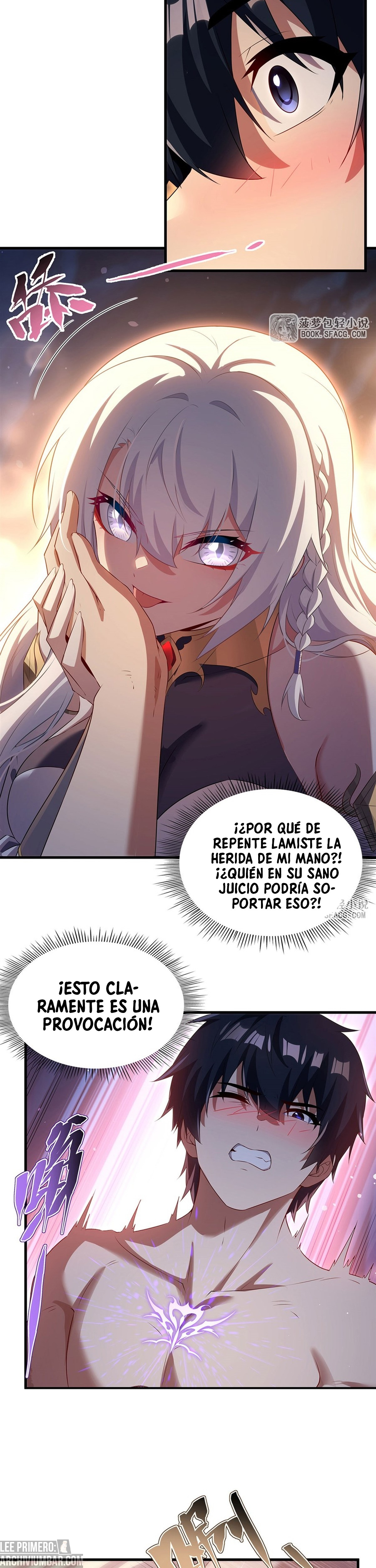 Cállate, malvado dragón, ya no quiero criar hijos contigo. — Capítulo 108 — 7