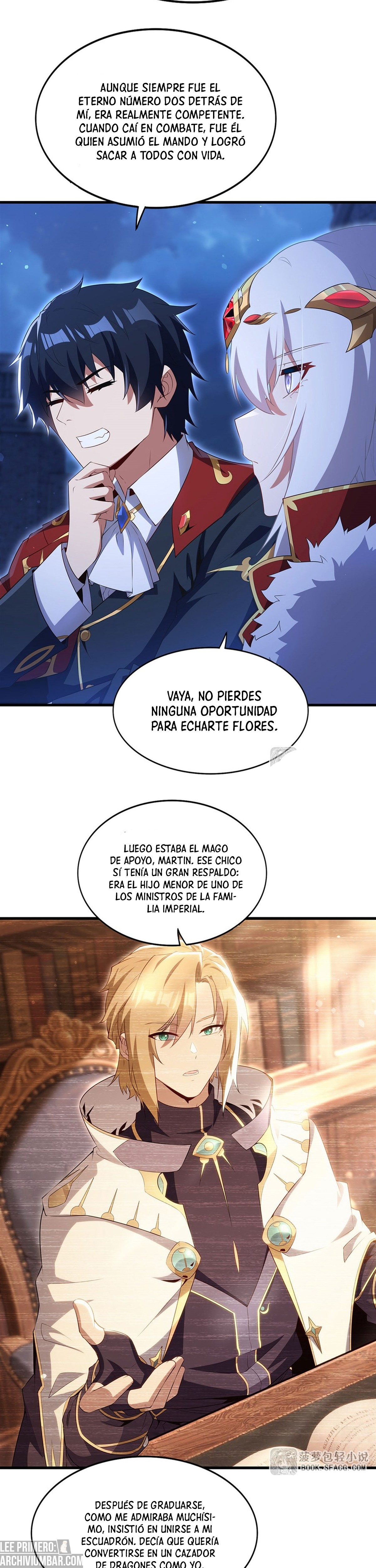 Cállate, malvado dragón, ya no quiero criar hijos contigo. — Capítulo 96 — 9