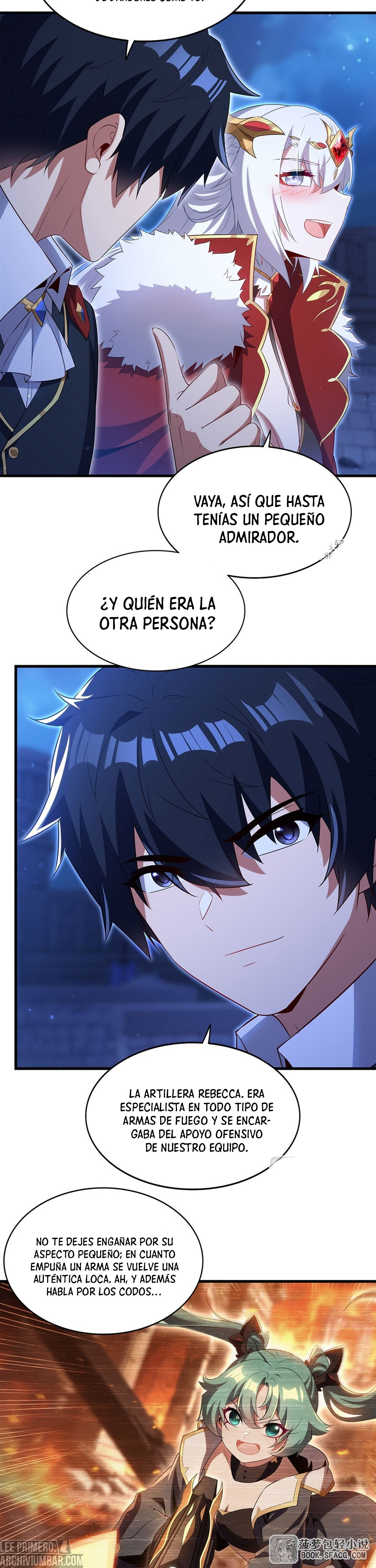 Cállate, malvado dragón, ya no quiero criar hijos contigo. — Capítulo 96 — 10