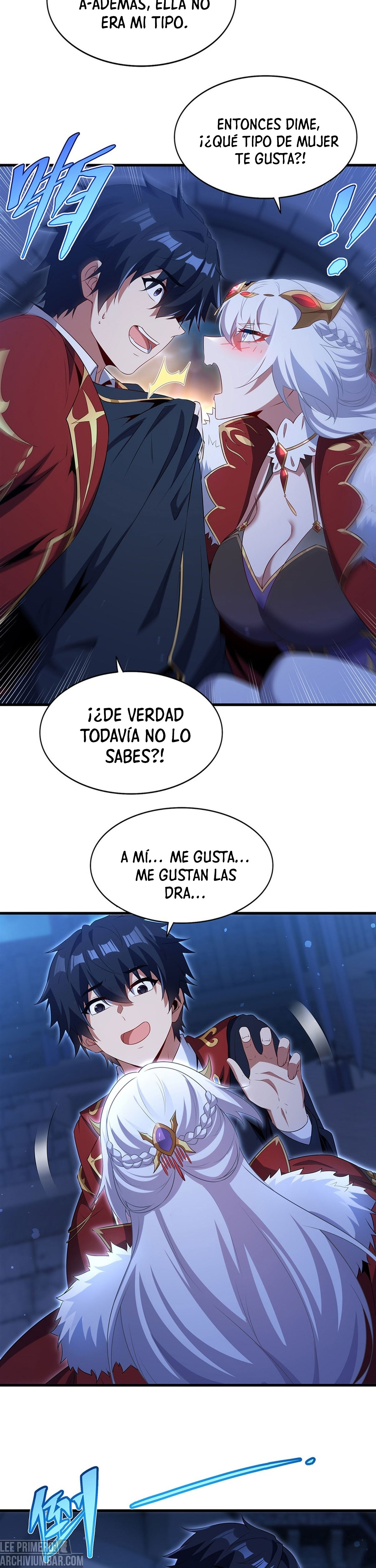 Cállate, malvado dragón, ya no quiero criar hijos contigo. — Capítulo 96 — 13