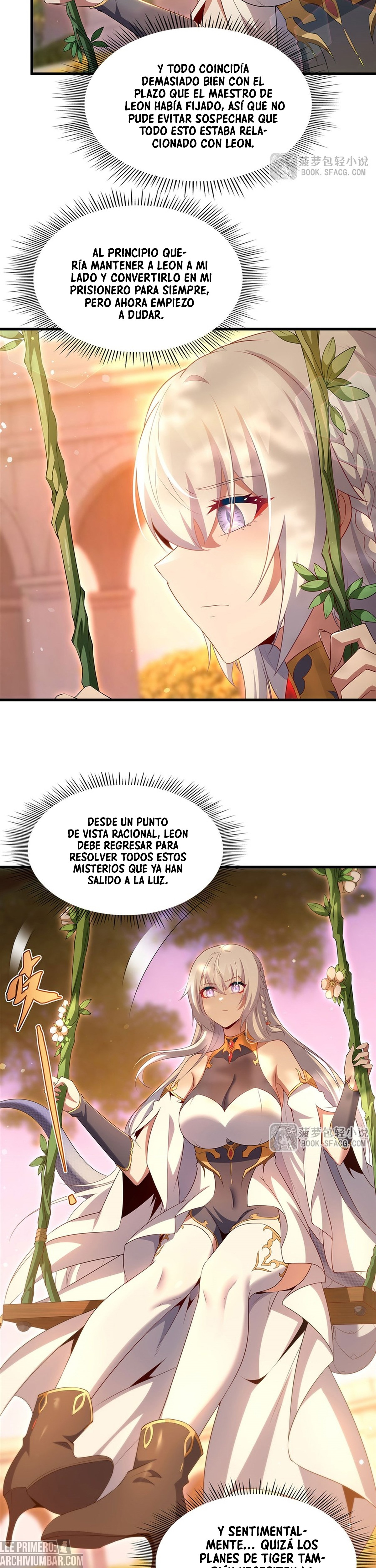 Cállate, malvado dragón, ya no quiero criar hijos contigo. — Capítulo 96 — 16