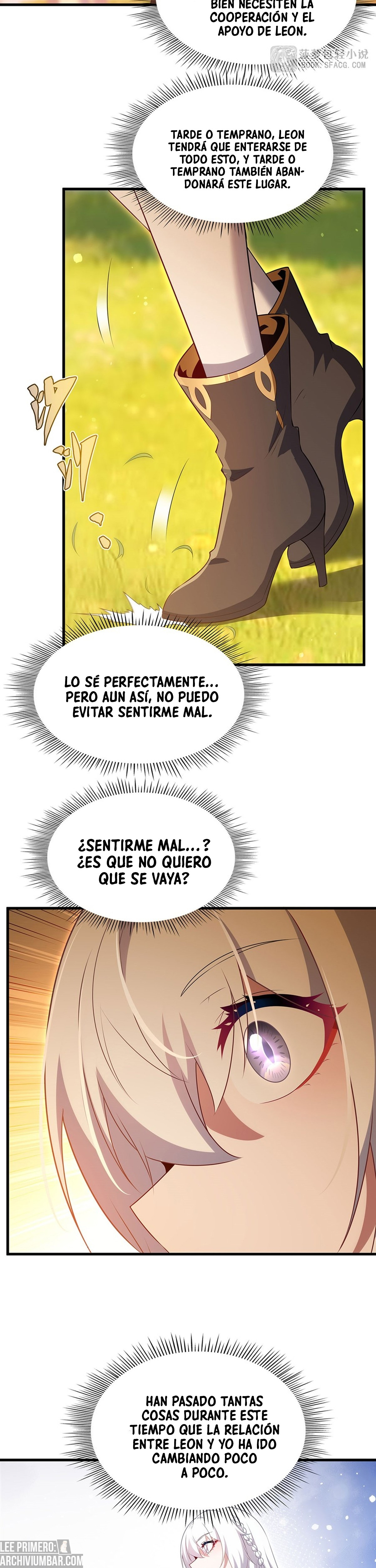 Cállate, malvado dragón, ya no quiero criar hijos contigo. — Capítulo 96 — 17
