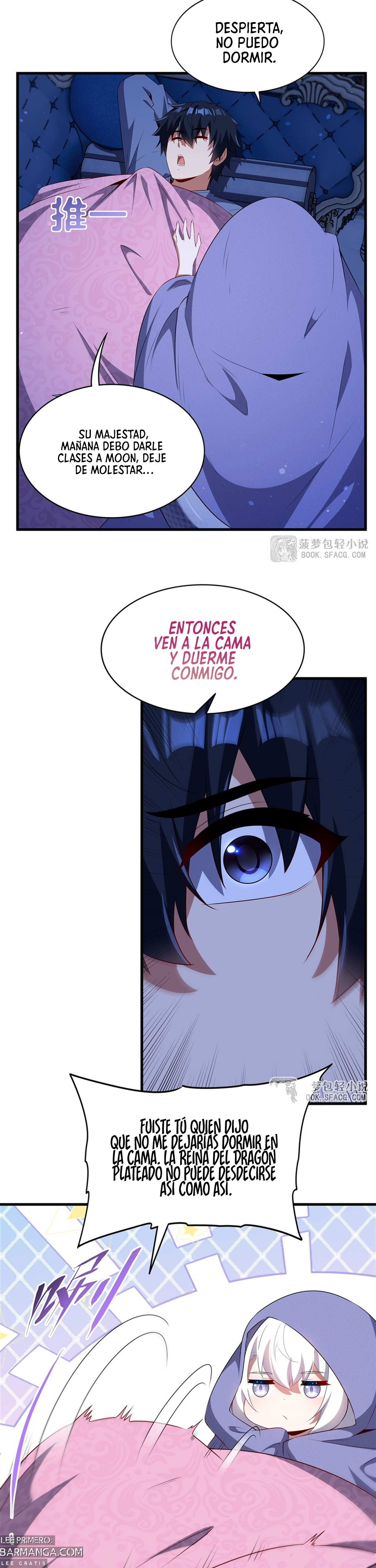 Cállate, malvado dragón, ya no quiero criar hijos contigo. — Capítulo 80 — 12