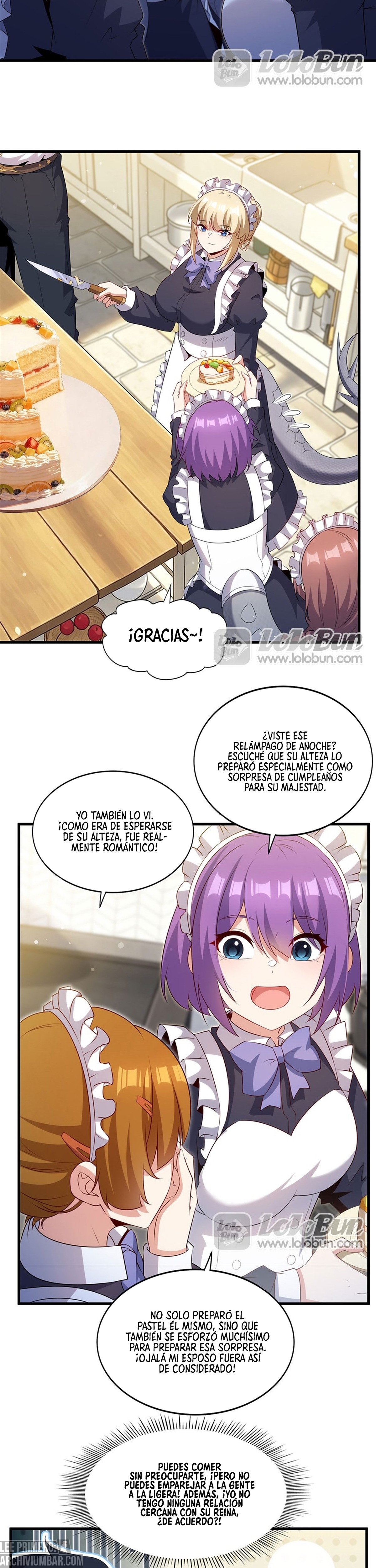 Cállate, malvado dragón, ya no quiero criar hijos contigo. — Capítulo 107.50 — 4