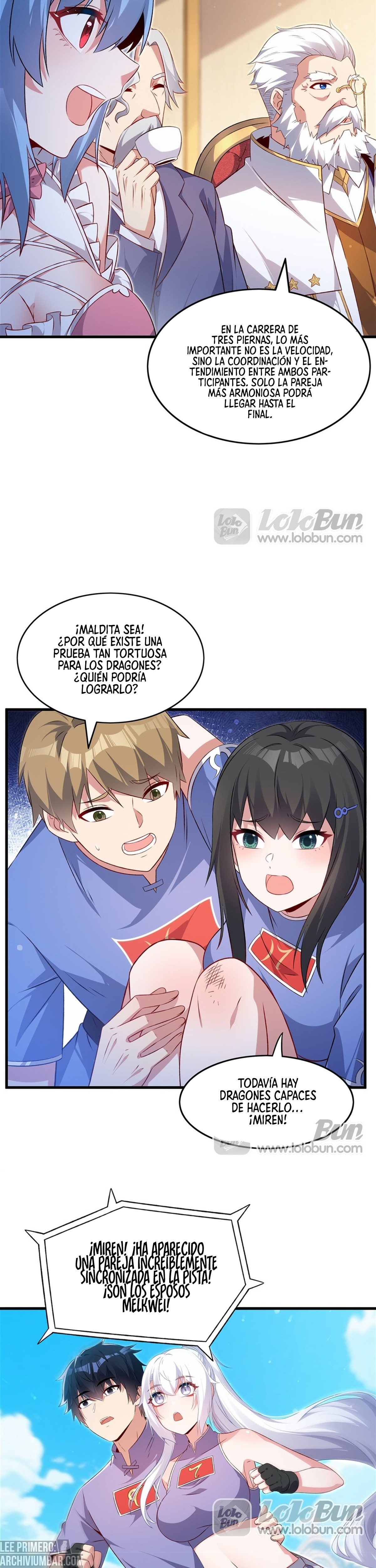 Cállate, malvado dragón, ya no quiero criar hijos contigo. — Capítulo 96.50 — 6
