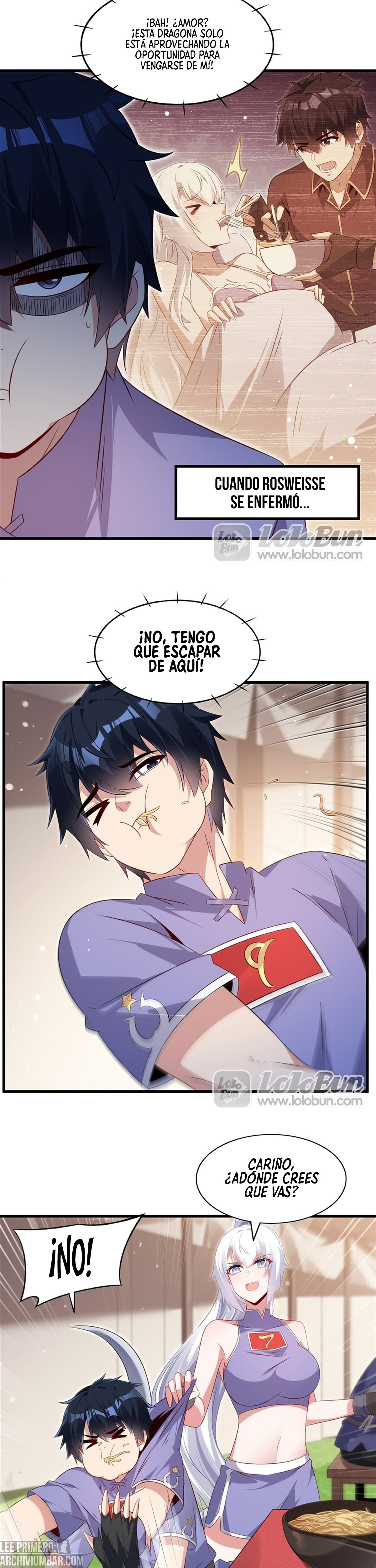 Cállate, malvado dragón, ya no quiero criar hijos contigo. — Capítulo 96.50 — 13