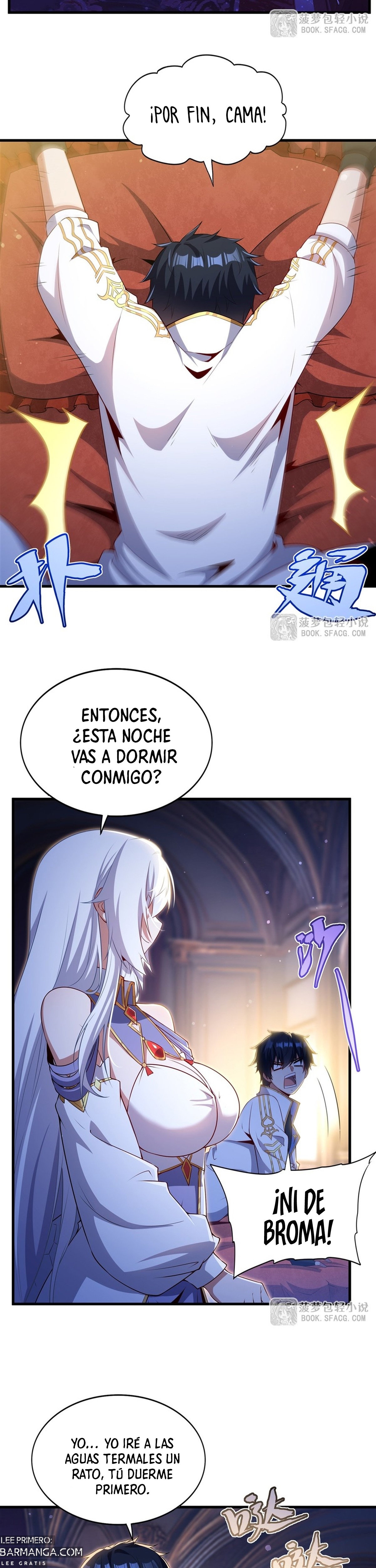 Cállate, malvado dragón, ya no quiero criar hijos contigo. — Capítulo 55 — 3